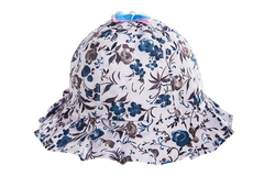 CAPELINA PLISADA CON FLORES - tienda online