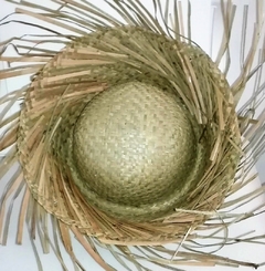 SOMBRERO DEFLECADO DE PAJA - comprar online