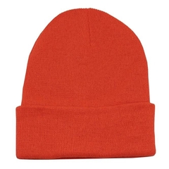 GORRO DE LANA CON PUÑO UNISEX - comprar online