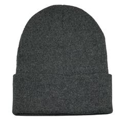 GORRO DE LANA CON PUÑO UNISEX - comprar online
