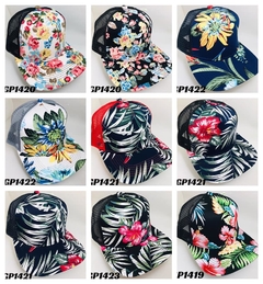 SNAPBACK FLOREADA C/RED - comprar online