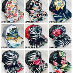 SNAPBACK FLOREADA C/RED - comprar online