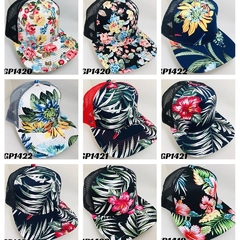 SNAPBACK FLOREADA C/RED - comprar online