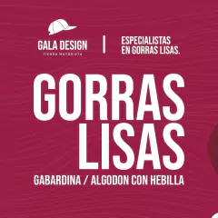 Gorras con logo sublimado - tienda online