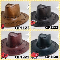 SOMBRERO COWBOY DE CUERO - comprar online