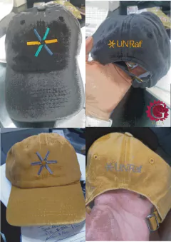 GORRAS VINTAGE BORDADAS CON LOGO - GALA DESIGN - Mayorista de gorras Buenos Aires.