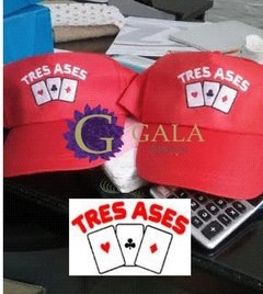 GORRAS CON LOGO BORDADO