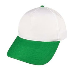 G05U - 5 GAJOS COPA BLANCA VISERA VERDE