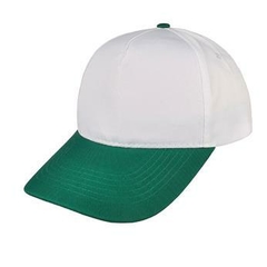 G05U - 5 GAJOS COPA BLANCA VISERA VERDE BOTELLA