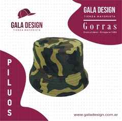 PILUSO DE GABARDINA CAMUFLADO - comprar online