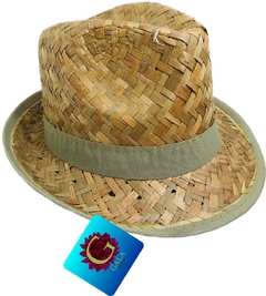 Sombrero de paja ala corta