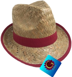 Sombrero de paja ala corta