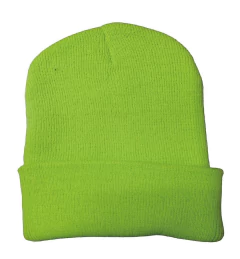 IN-200 GORRO LANA FLUO