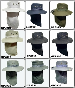 SOMBRERO AUSTRALIANO CON TAPA NUCA - comprar online