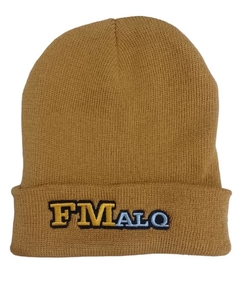 GORROS DE LANA CON LOGO BORDADO