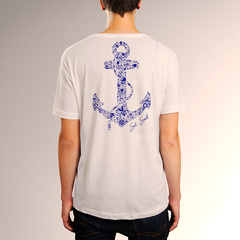 Camiseta V-Fox Masculina - Branca - Cod. #004 - loja online