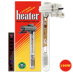 Imagem do Termostato Aquecedor Heater 100w + Termômetro Para Aquários