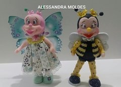 1766 kit boneca mascotinha king completa com acessorios - Alessandra Moldes