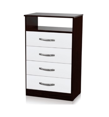 Chiffonier 4 cajones Ecopack