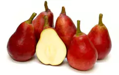 Pera Roja Orgánica