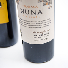 Vino "Nuna" Orgánico en internet