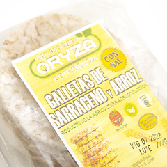 Galletas de Arroz y Sarraceno Agroecológicas. ORIZA - comprar online