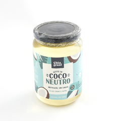Aceite de Coco Neutro "Chia Graal" SIN TACC x 180 cc