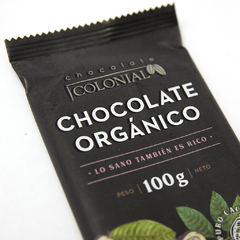 Chocolate Organico "El Colonial" - comprar online