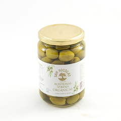 Aceitunas Verdes Orgánicas "San Nicolás" x 500 gr - comprar online