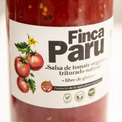 Tomate Salsa "Finca PARU". Org. Cert. Botella - comprar online