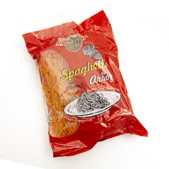 Fideos de Arroz y Morron. Sin Tacc