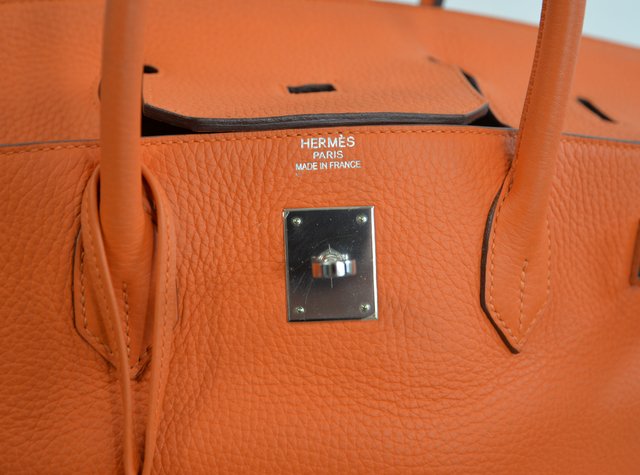 birkin hermes laranja