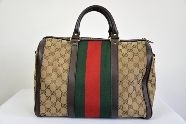 guccissima boston bolsa