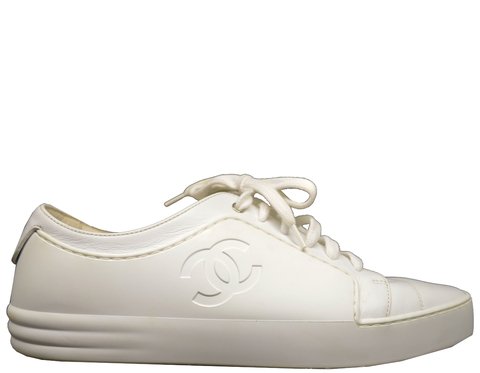 TÊNIS CHANEL BRANCO - Wishic Desejos de Luxo