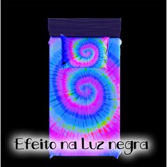 Jogo de Cama Tie Dye 001 Fluorescente - loja online