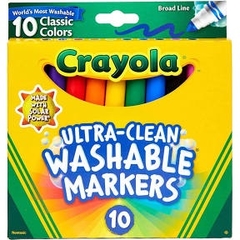 Canetinhas laváveis Crayola