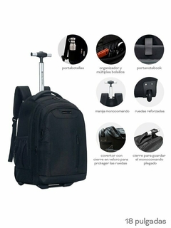 MOCHILA CON CARRO 18" 3/16025