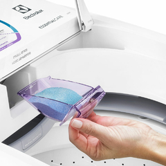 Máquina de Lavar 8,5kg Electrolux Essential Care com Diluição Inteligente e Filtro Fiapos (LES09) - Marmoraria Litoral Móveis e Eletros