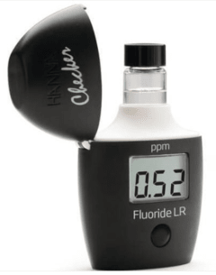 Analisador de Fluoreto (faixa baixa 0.00 - 2.00 ppm) - Colorímetro Digital - 05 testes - comprar online