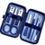 SET DE MANICURA ACERO INOX. CON ESTUCHE DE CUERO ECOLOGICO/ COD. 588-6801