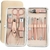 SET DE MANICURA ACERO INOXIDABLE CON ESTUCHE DE CUERO ECOLOGICO/ COD. 588-6803