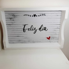 BANDEJA DE MADERA 20 x 30 CM - Obseqyarte