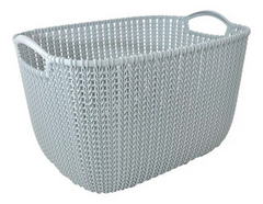 CANASTO PLASTICO LABRADO - 30 CM