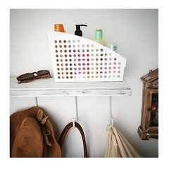 CANASTO ORGANIZADOR MULTIUSO TRAPECIO CHICO - comprar online