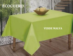 MANTEL DE ECOCUERO REDONDO - 140 CM - Obseqyarte