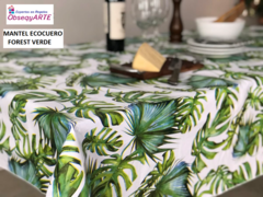 MANTEL DE ECOCUERO 140 x 220 CM - comprar online