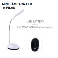 MINI LAMPARA LED A PILAS en internet