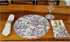 SET DE MESA DESCARTABLE COMPLETO