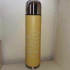TERMO DE ACERO CON VINILO DECORATIVO - APALAPAPA - comprar online