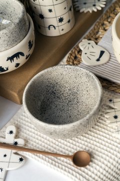 Bowl Gris Jaspeado - Minuta Papier